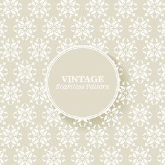 Vector seamless geometric pattern texture