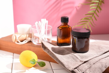 ボタニカルなアロマボトル