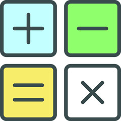 Obraz premium Math Symbols 