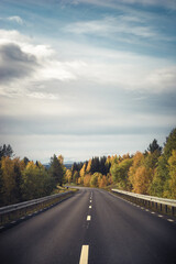 Fototapeta premium road to the sky