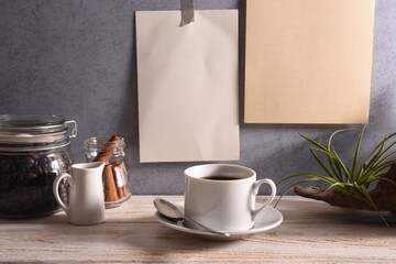 コーヒーとメモ