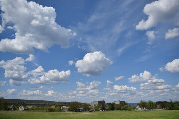 Obraz premium Blue sky and clouds