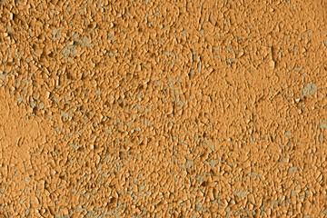 Wall with cracked and peeling paint.