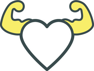 Obraz premium Strong Heart 