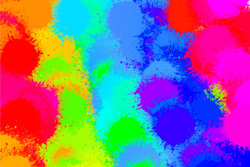 Holi festival color abstract 