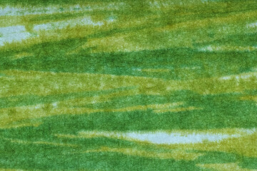 Fototapeta na wymiar 和紙テクスチャー背景(黄緑色) 常磐色と鶸萌黄の柳絞り和紙 
