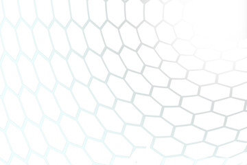 Abstract background honeycomb white and grey. Embossed Hexagon, light and shadow