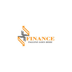 finance logo icon  business finance logo  finance design  trading and distribution logo  accounting financial logo