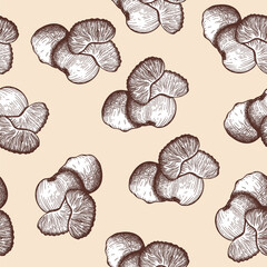 Seamles Pattern Of Mandarin