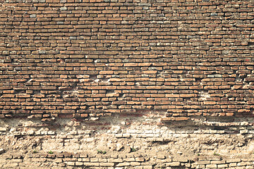 old castle brick wall texture