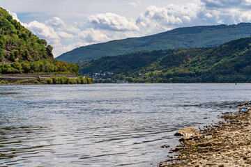The Middle Rhine Valley near Bacharach, Rhineland-Palatinate, Germany