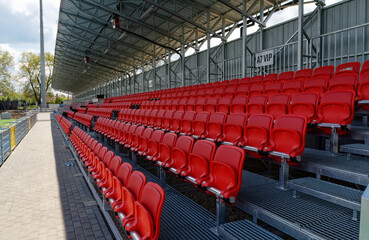 Fototapeta premium Stadion drużyny Rakowa Częstochowy