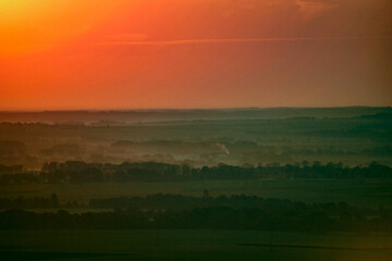 Fototapeta premium misty sunrise