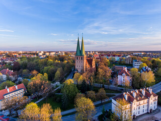 The garrison church of Our Lady Queen of Poland in Olsztyn