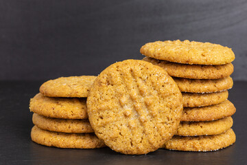 pile of peanut butter cookies