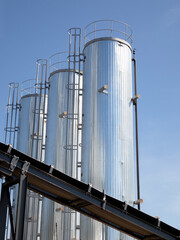 Asphalt concrete plant. Equipment for the production of asphalt, cement and concrete.