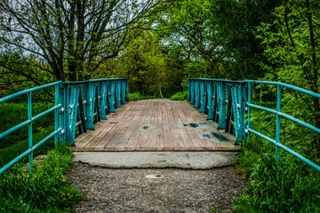 most w zieleni