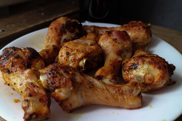 roasted chicken with potatoes