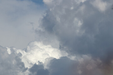 Clouds in the sky during the day