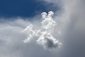 Clouds in the sky during the day