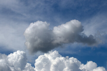 Clouds in the sky during the day