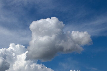 Clouds in the sky during the day