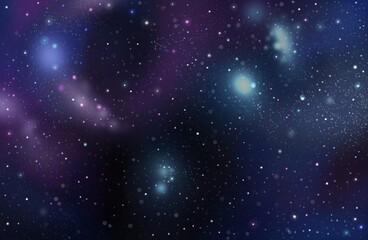 Obraz na płótnie Canvas Night starry sky background. Stars and milky way in night sky
