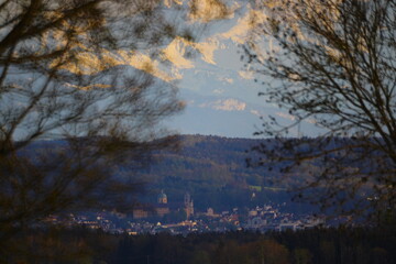 Malerische Kleinstadt in Schwaben