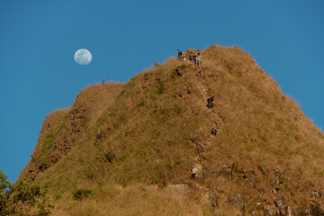 Super moon,Khao Chang Phuak, Kanchanaburi, Thailand , travel thailand 