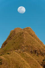 Super moon,Khao Chang Phuak, Kanchanaburi, Thailand , travel thailand 