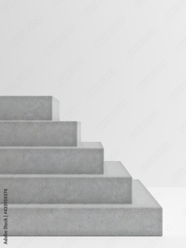 Poster abstract background minimal style for product branding. mock up scene and empty space. 3d render