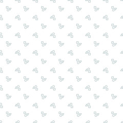 Minimal menswear seamless pattern with small elements ornament. Male or unisex fashion fabric print design. Geometric simple menswear seamless ornament, textile print graphic design.