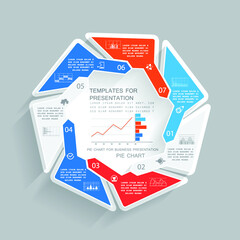 Templates for presentation, charts and graphs
