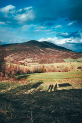 Landscape in the mountains