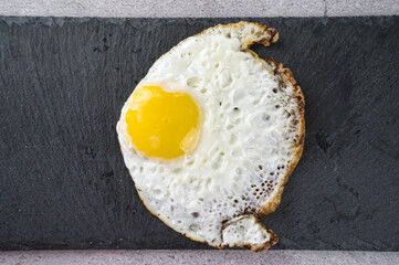 fish-shaped fried egg