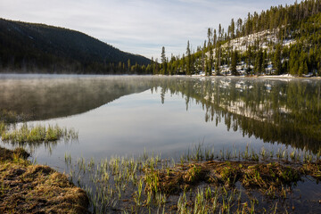 reflection in the lake