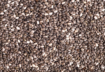 Chia seeds background