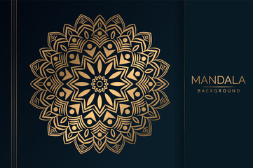 Mandala Background, Islamic Mandala Template
