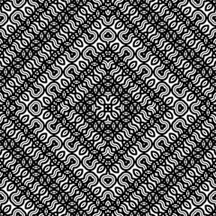 Design seamless decorative lacy pattern - 433966732