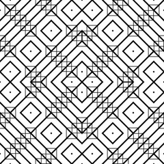Design seamless decorative lacy pattern