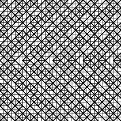 Fototapeta premium Design seamless monochrome zigzag pattern