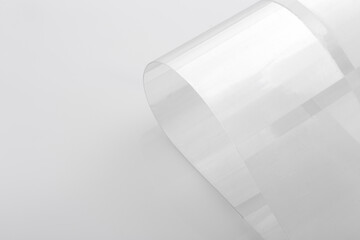 Graphical curves and background in plastic and glass