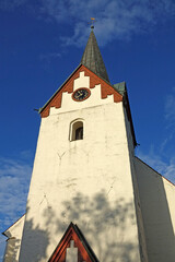 Fototapeta na wymiar St.-Willehadi-Kirche in Osterholz-Scharmbeck