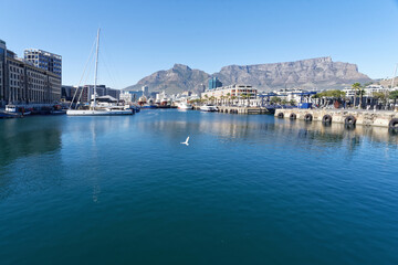 Südafrika - Kapstadt - Waterfront - Tafelberg