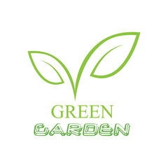 Leaf icon Vector Illustration design Logo template