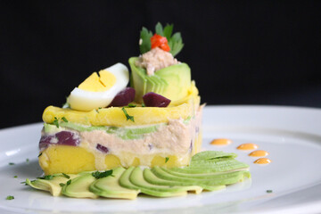 Causa Limeña un plato típico de Peru