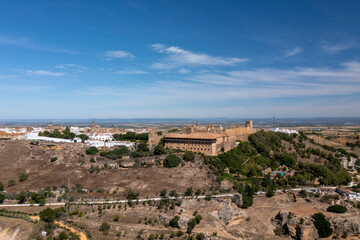 Fototapeta na wymiar vistas del municipio de Carmona en la provincia de Sevilla, España