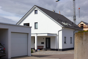 modern house facade