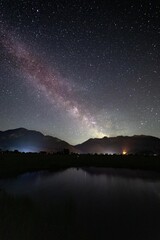 Watching the Milky way