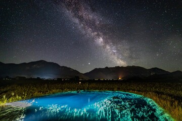 Watching the Milky way